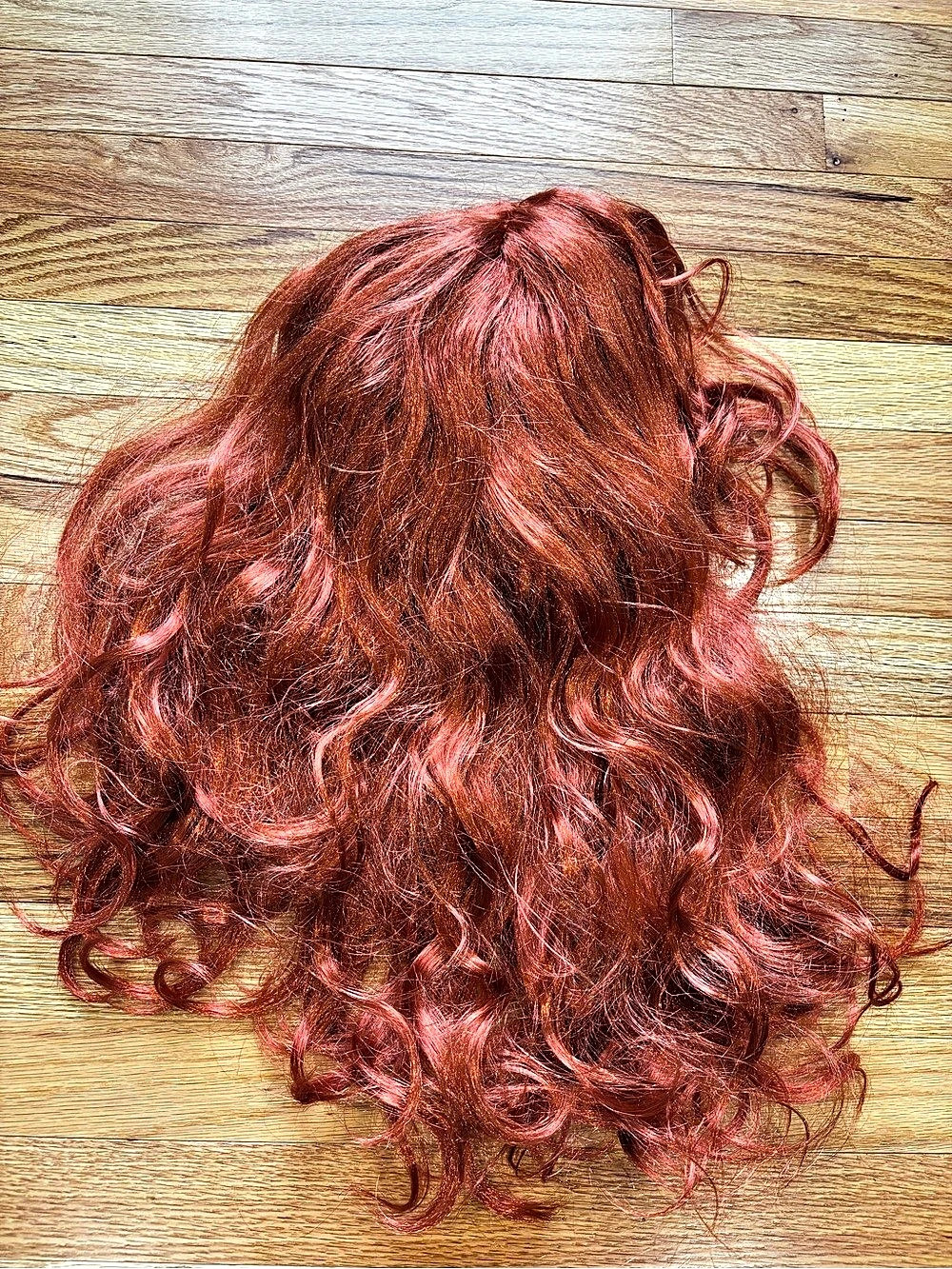 Jessica Rabbit Long Red Wavy Wig Costume Poison Ivy Mermaid Halloween